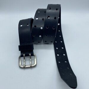 Sonoma Black Genuine Leather Belt Men's Size L